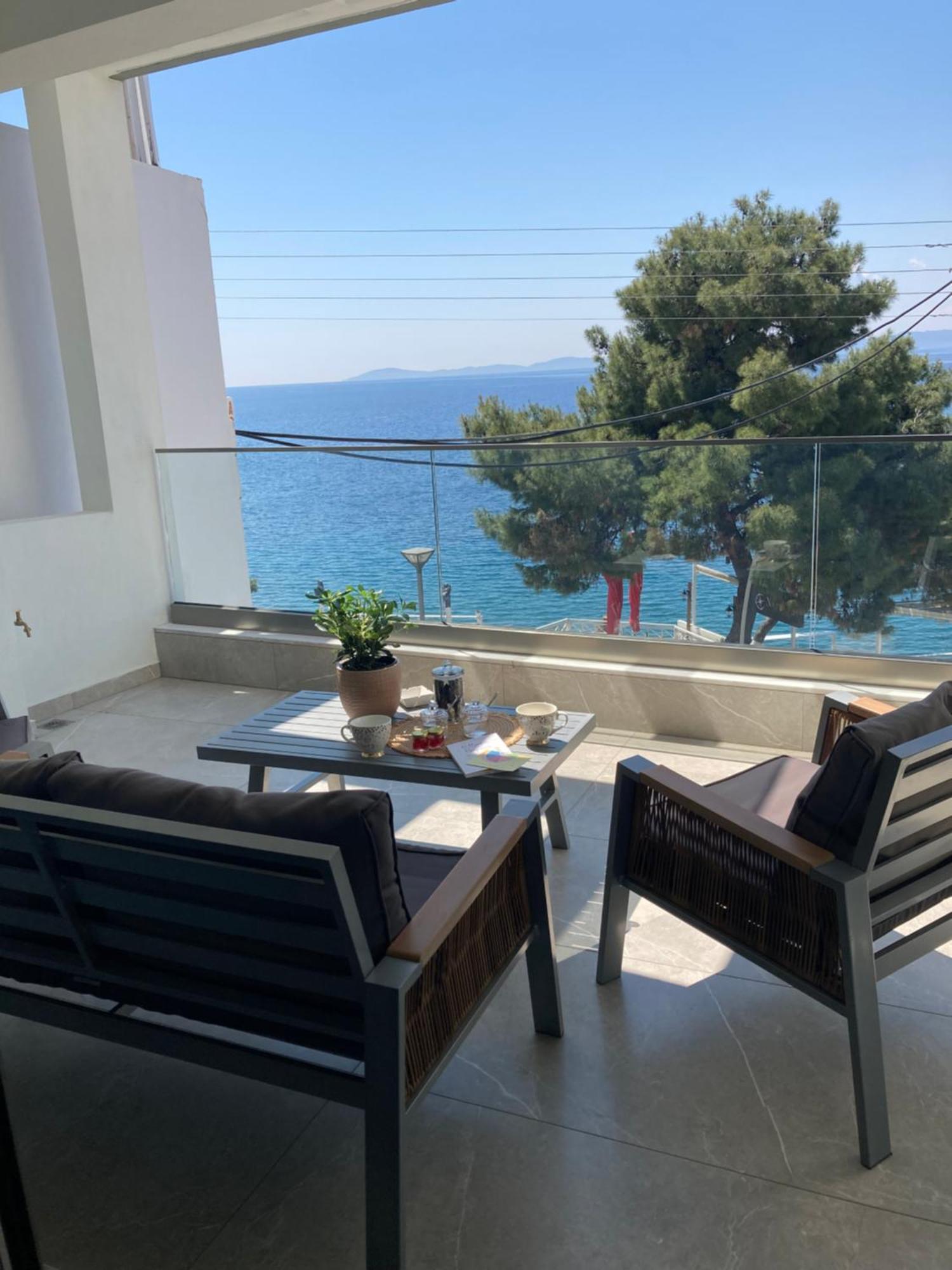 Wide Blue Luxury Boutique Suites Neos Marmaras Exterior foto